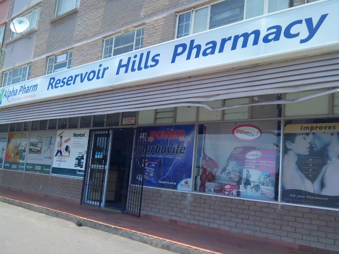 The shopfront of Reservoir Hills Pharmacy on Mountbatten Drive